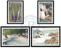 LAOS - Mi 2080/2083 | YT 1697/1700 | Sn 1751/1754 | Sg 2039/2042 - Cascades/Waterfalls - MNH 2008