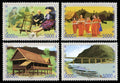 Laos Luang Prabang UNESCO série patrimoine MNH 2015 Mi 2293/2296