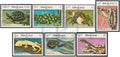Laos Reptiles/Reptiles - Serpents/Snakes & Tortue/Turtle MNH 1984 Série de timbres