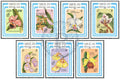 Laos Fleurs/Flowers - ARGENTINA 85 MNH 1985 Série de timbres