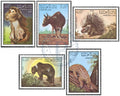 Laos Animaux/Animals - Mammifères/Mammals MNH 1985 Série de timbres