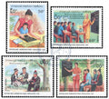 Timbres du Laos MNH 1990 MNH 1990